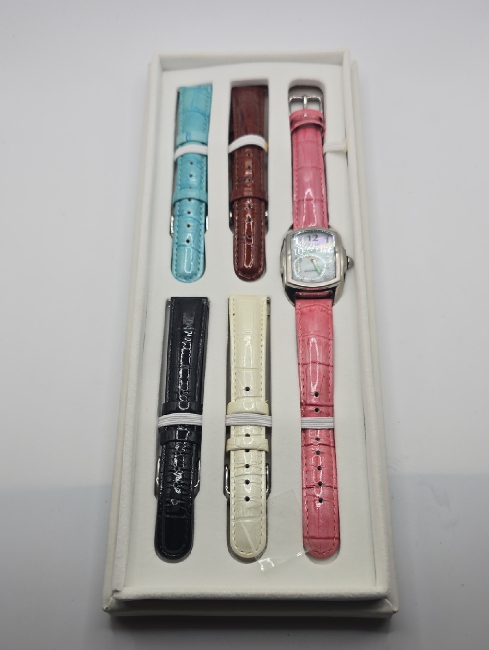 Invicta Baby Lupah Interchangeable Strap Women's Watch Set with Pink Watch